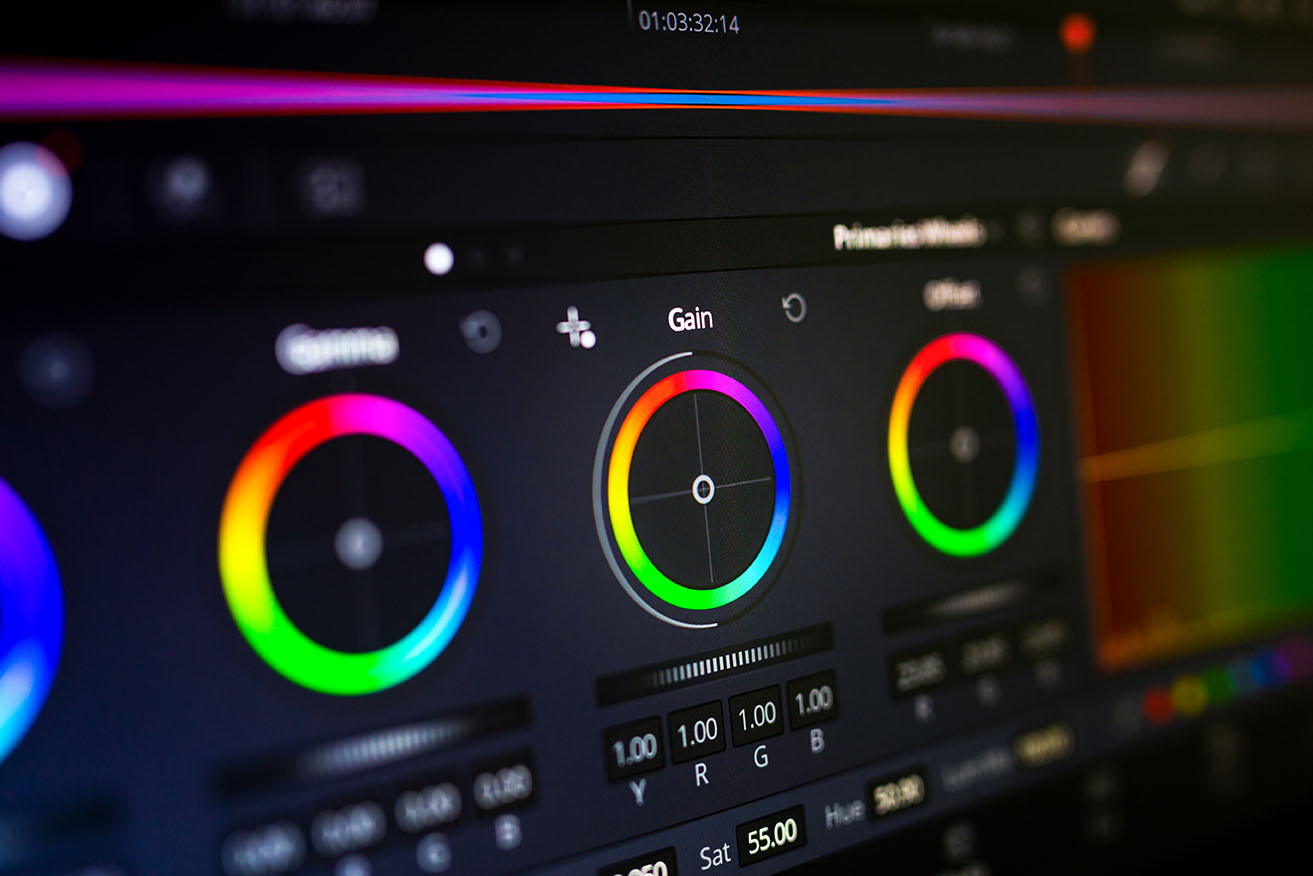 Color Correction Post Production Photo