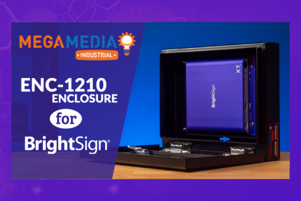 BrightSign Enclosure – Mega Media Industrial ENC1210