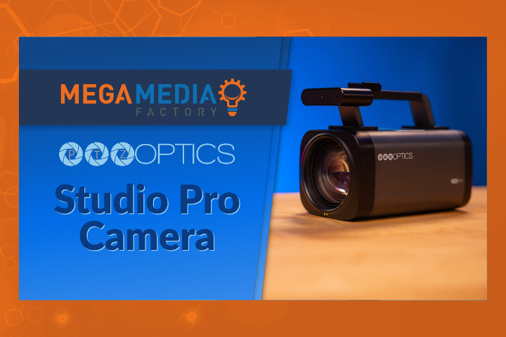 The Content Creator Camera- PTZ Optics Studio Pro
